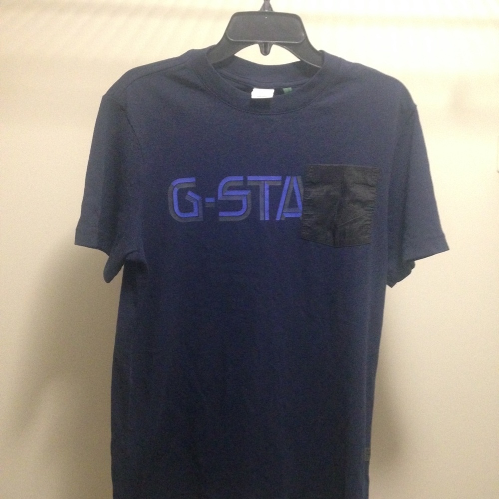 GStar Raw Pocket Tee (Blue)